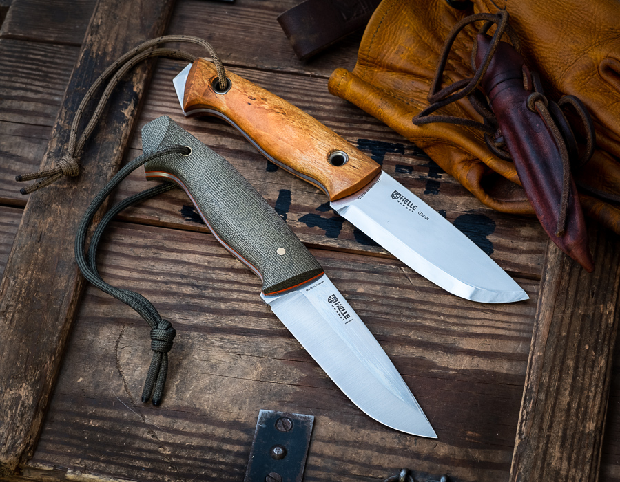 Helle Knives: Utvaer - Curly Birch 14